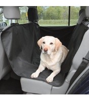 Travel Dog Car Seat Cover-Universal Black Oxford Waterproof Protector for Sedan, Truck and SUV