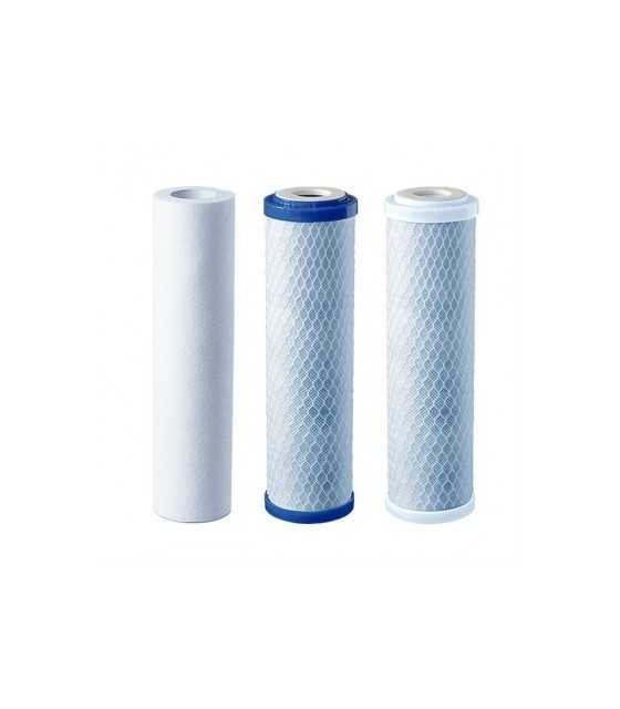 Details about Replacement filters for 3 Stage HMA Water filter system heavy metal filter 10"