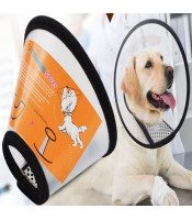 Details about Hurt Dog Cat Pet Collar Wound Healing Recovery Protection Cover Anti-Bite Cone