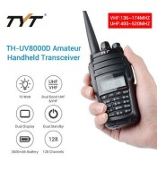 TYT Th-uv8000d Dual Band Handheld Transceiver With 3600mah Battery 10w Uv8000d