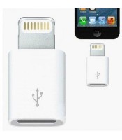 Micro USB to 8 Pin lightning Charger Adapter Converter For iPhone