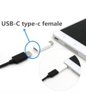 Type-C Female to Micro USB Male Connector OTG Adapter for Mobile Phone