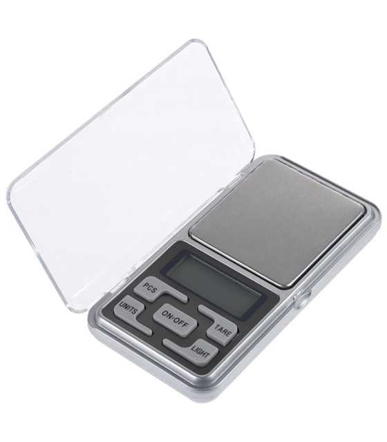 Mini Digital Pocket Scale 0.01g 200g 500g Electronic Jewelry Scales Gold Diamend Balance Lab Scales LCD Display