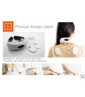 Electric Pulse Back and Neck Massager Far Infrared Heating Pain Relief Tool Health