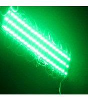 MODULE-GREEN MODULE ΜΕ 3 ΙΣΧΥΡΑ LED 12Vdc 0.9W 120° IP68 ΠΡΑΣΙΝΟ TEMAXIOΠΙΝΑΚΙΔΕΣ LED