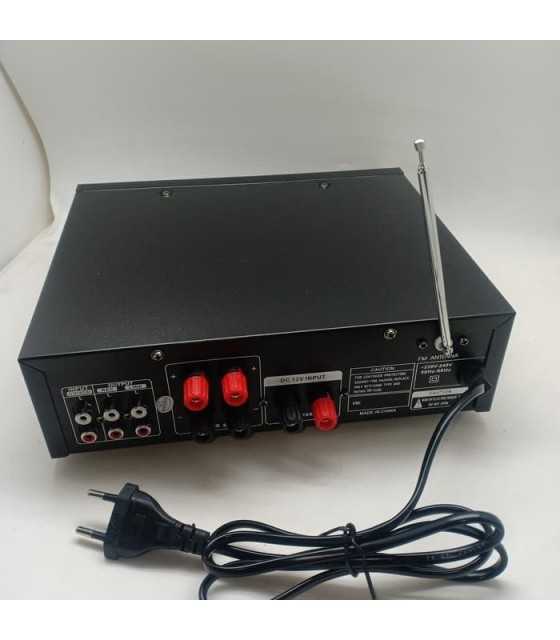 bt-889 ΡΑΔΙΟ ΕΝΙΣΧΥΤΗΣ HI-FI + USB - MP3 + ΤΗΛΕΧΕΙΡΗΣΤΗΡΙΟ 2x40 Watt KARAOKE