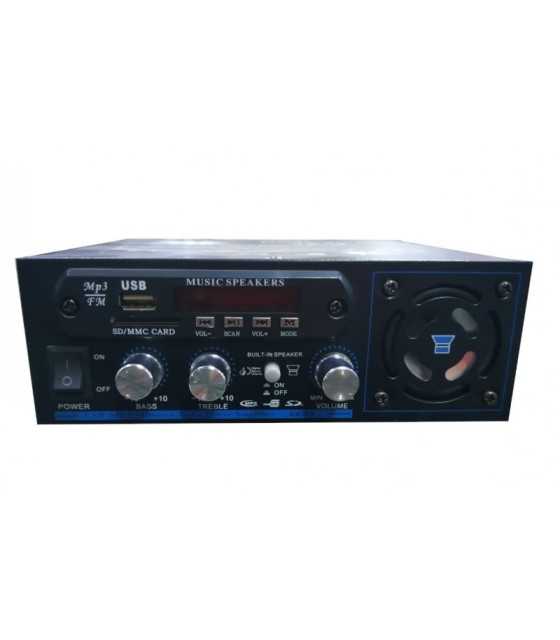 radio amplifier HI-FI + USB - MP3 + bluetooth KARAOKE