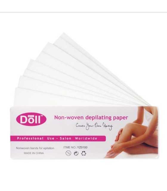 Woven Fabric Depilatory Wax Paper Hair Removal Cloth Wax Strips