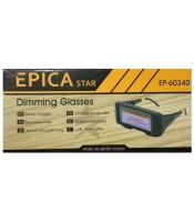 Solar automatic dimming glasses