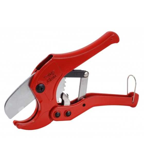 Pipe cutter for plastic pipes. Shear with ratchet by MGF Tools