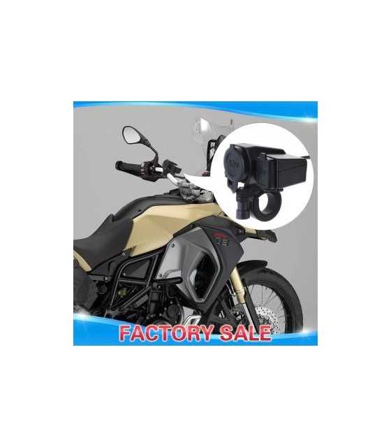 Motorcycle Waterproof Usb Charger Cigar Lighter Seat Mobile Phone
