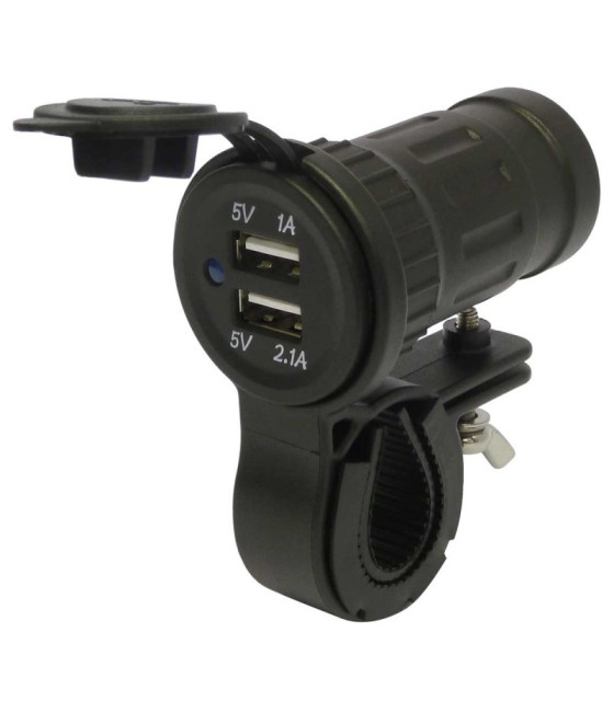 96-863 ΒΥΣΜΑ USB ΜΟΤΟΣΥΚΛΕΤΑΣ ΑΔΙΑΒΡΟΧΟ ΔΙΠΛΟCONNECTORS