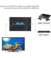 SCART to HDMI Adapter, GANA 1080P SCART to HDMI Converter for Connecting Set-Top Box