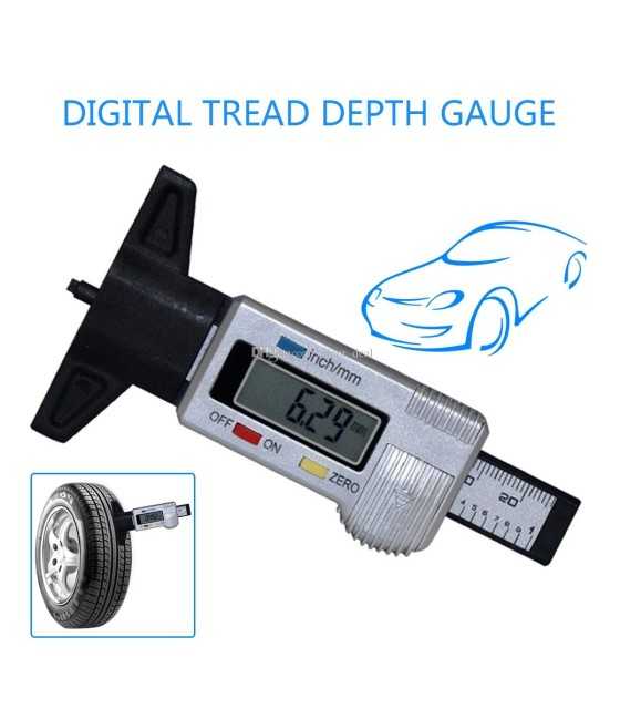 High Accuracy Tyre Thread Tester gauge For Car Measuring Tools