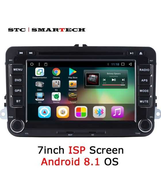 Android GPS WI-FI OEM Playstore MP3 USB video radio Bluetooth 7021A Mirrorlink vw group android 7