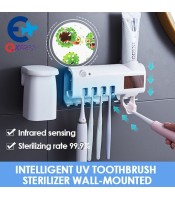 Автоматичен 2в1 Стерилизатор за четки за зъби и диспенсър Toothbrush Sterilizer