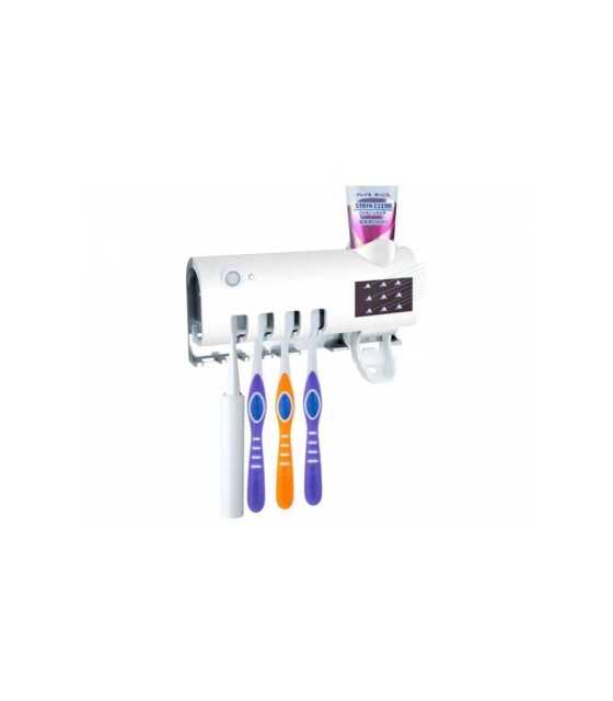 Автоматичен 2в1 Стерилизатор за четки за зъби и диспенсър Toothbrush Sterilizer