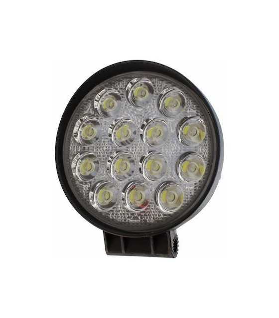 42W LED Work Lights Outdoor Off-road Vehicle Top Spotlights High-power Highlights Ultra-thin Modified Inspection Ligh