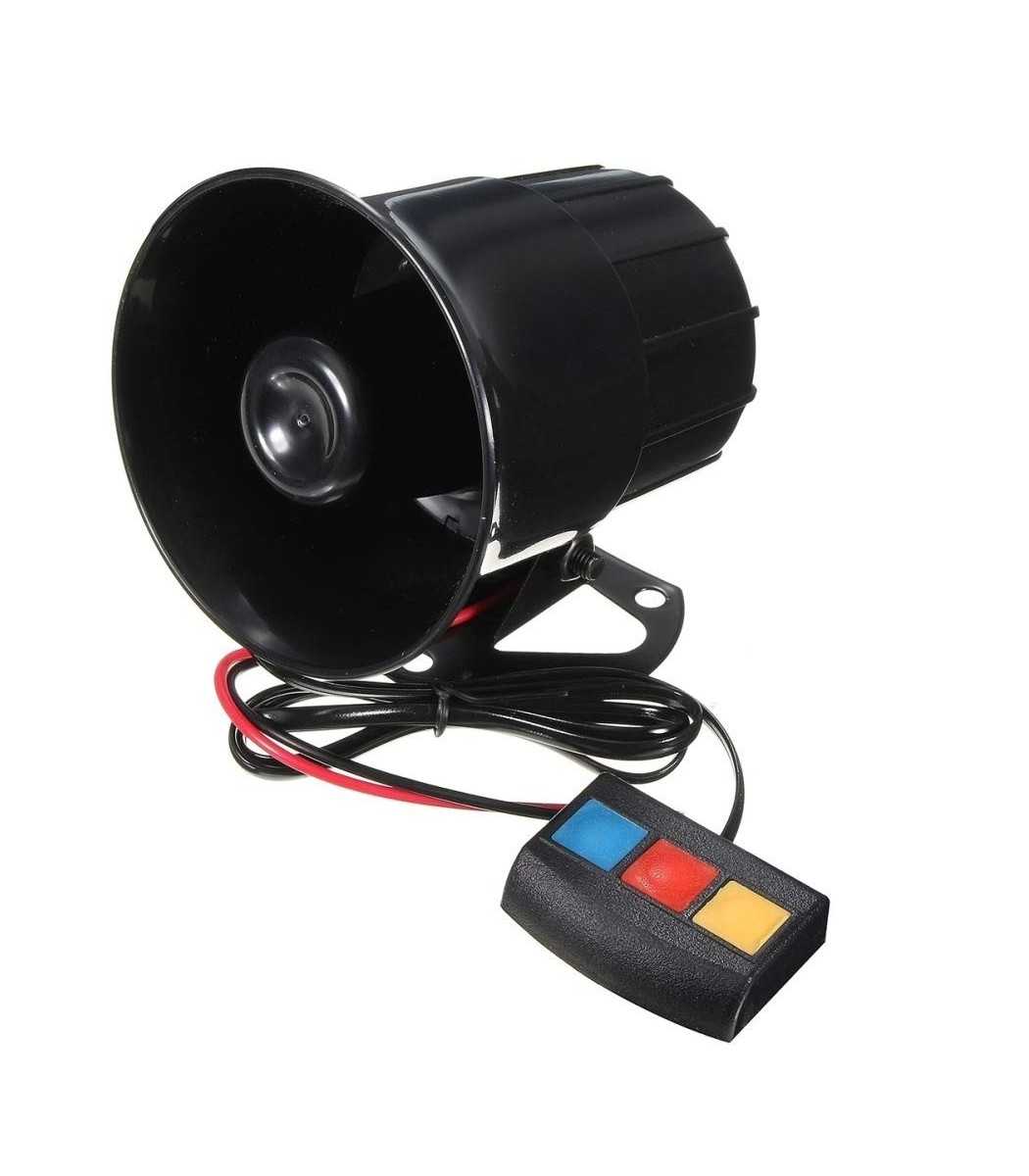 Sound Loud 110dB 30W 12V Alarm Fire Horn Siren Speaker