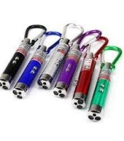2 in 1 Red Laser Pen 7.3cm x 1.3cm Laser Pointer Mini led Flashlight Beam Light Pointer for Work Teaching Training
