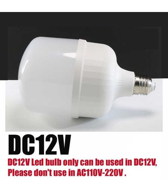 E27 Лампи DC 12V LED Светлина 24W