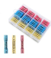 200pcs Heat Shrink Butt Connectors Terminals, Eventronic Insulated Waterproof Marine