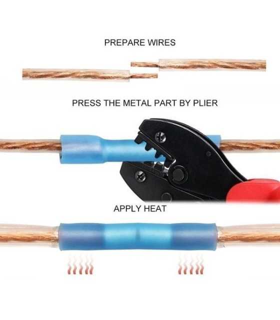 Automotive Copper Wire Electrical Kits (3 Colors 3 Sizes)