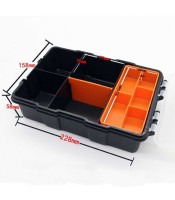 Plastic Parts Combined Transparent Tool Case Screw Containers Component Storage Case Hardware accessories tool box