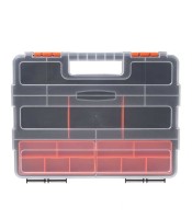 JUNESUN Plastic Carry Tool Storage Case Spanner Screwdriver Parts Hardware