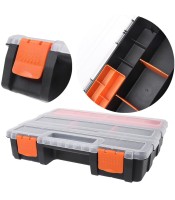 JUNESUN Plastic Carry Tool Storage Case Spanner Screwdriver Parts Hardware