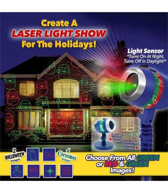 Laser Light Show Right At Home