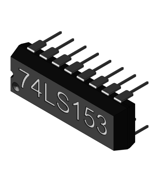 74LS153 Dual 1-of-4 Line Data Selector/Multiplexer IC
