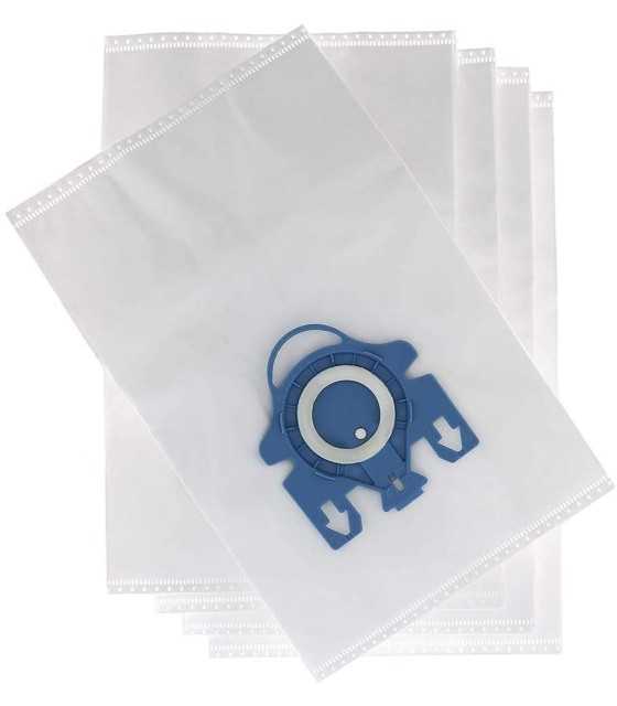 4 pcs Miele Type G/N Airclean Filterbags
