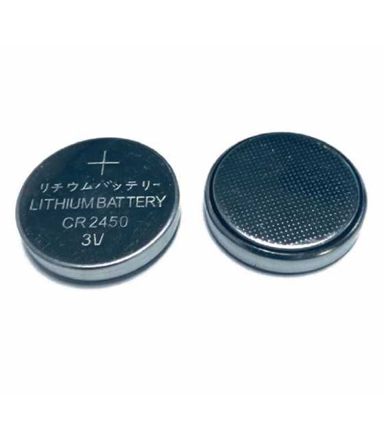 CR 2450 Button Coin Cell 3V Lithium