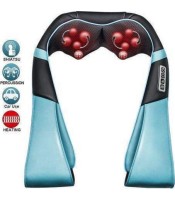Shiatsu Kneading Electric Massager Shawl 4-Button Infrared Neck Heat Relax Treatment Device