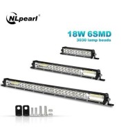 SLIM 180W COMBO ΜΠΑΡΑ ΠΡΟΒΟΛΕΑΣ 60 LED 6000K LED 48 CM LIGHT BARLED ΜΠΑΡΕΣ