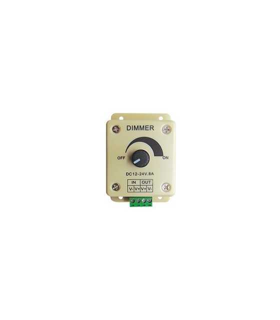 LED STRIP ACCESSORY DIMMER 12-24V 90W 1 CHANNEL
