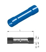 CABLE CONNECTOR INSULATED BLUE 2.5mm BC2V LNG