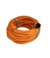 Удължител 30m, 3x1.5mm2, PVC, IP20, бял