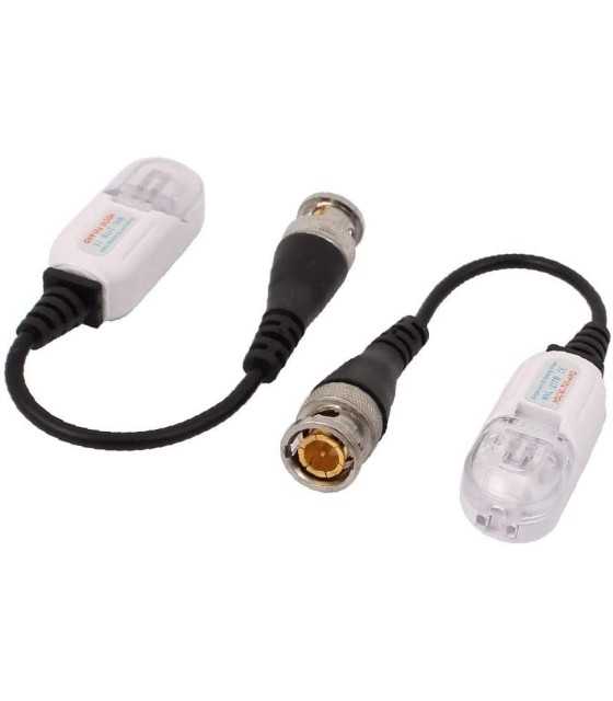 PASSIVE PIGTAIL VIDEO BALUN Used with Analog, HD-CVI, HD-TVI, AHD