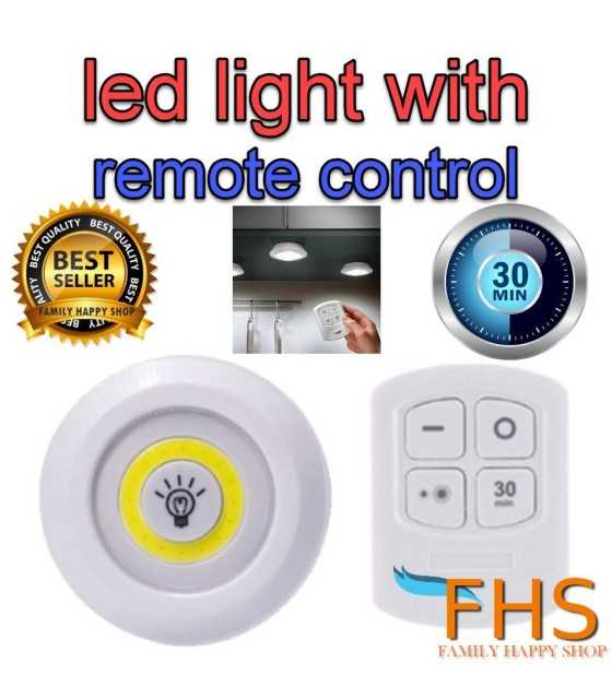 led light with remote control