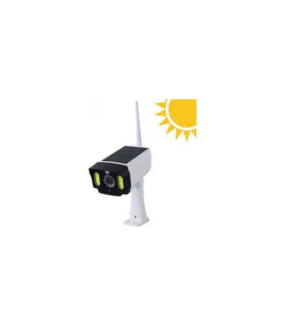 Solar-powered Fake Indoor/Outdoor Security Camera