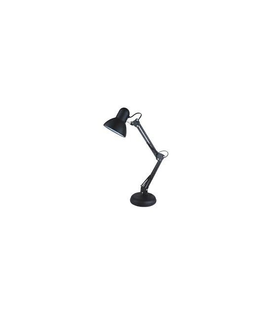 Architect Swing-Arm 31.5-in Black Swing-arm Desk Lamp with Metal Shade