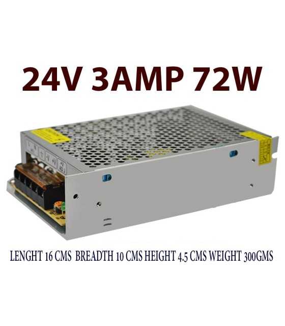 24V 3A AC-DC SMPS Power Supply