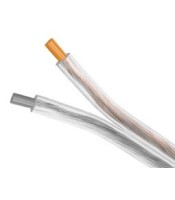 CLEAR CABLE OFC S/C 2X0.50mm² OD4