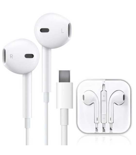 USB C Headphones, WamGra HiFi Stereo Type C Earbuds USB C Earphones with Mic &amp; Volume Contro usb c headset