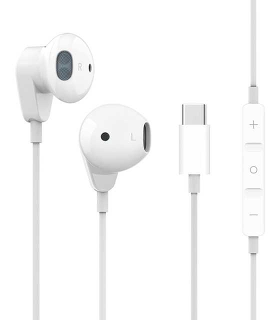 USB C Headphones, WamGra HiFi Stereo Type C Earbuds USB C Earphones with Mic &amp; Volume Contro