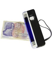 Counterfeit Money Detector Fake Bank Note Checker Portable UV Cash Tester