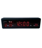 JH-808 LED Display Digital Wall Clock / Table Clock