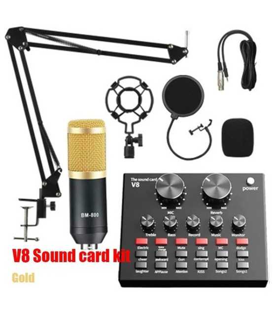 Live Broadcast Equipment BM800 Condenser Microphone